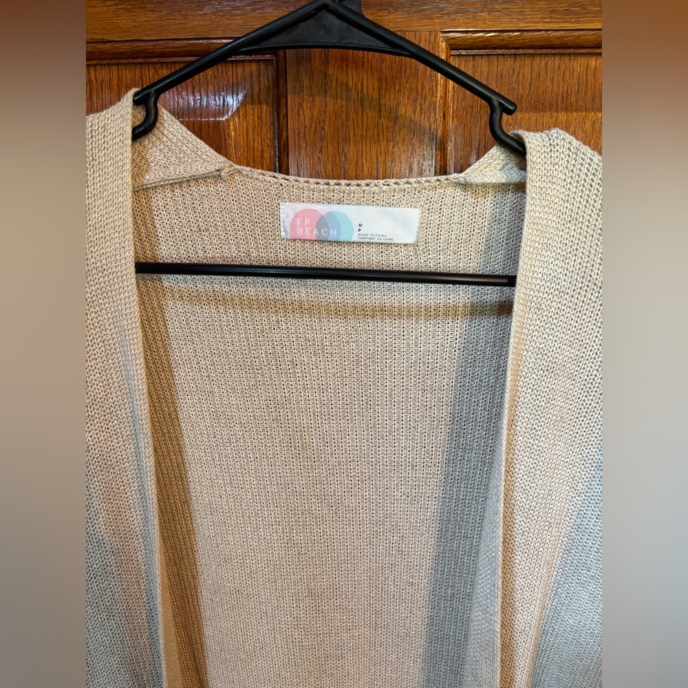 FP Beach ankle length cardigan